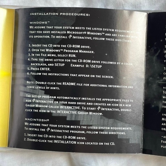 SALE Prince Interactive 1994 CD-ROM for Mac/PC with Jewel Case Registration Card - Picture 5 of 16